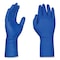 Gloveworks By Ammex Disposable Gloves, 13 mil Palm, Latex, Powder-Free, XL, 500 PK, Blue GPLHD88100 - alternate 2